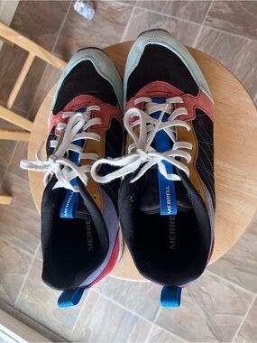 Merrell Alpine Multicolor Athletic Sneakers - Teal, Coral, Mustard, Black